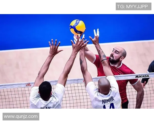 法国男排迎战加拿大队力争在国际赛场上再创佳绩